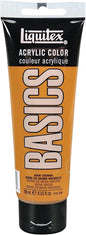 Liquitex BASICS Acrylic Paint, 118ml (4-oz) Tube, Raw Sienna