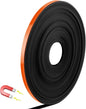 Magnetic Tape Roll Thin Strips, 1/4 Inch x 33 Feet Magnetic Board Dividers Whiteboard Graphic Decorative Tape Marking Line for Classroom Office Art Accessories(Orange)