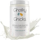 Chalky Chicks All-in-One Chalk Paint for Furniture or Cabinet - 32 Fl Oz - Matte Finish Salt Flats (Off White) for Metal, Wood Furniture Paint - No Sanding All-in-One for Home Decor & Crafts, USA Made