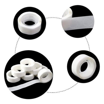 UPINS 6000 Pcs Balloon Glue Removable Adhesive Tape Double Sided Point Dots, 60 Rolls
