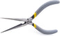 Super Precision Long Needle Nose Pliers - 6 Inch Steel Mini Long Nose Pliers With Non Serrated Edge & Non Slip Handles - Great For Jewelers, Fine Crafting, & Other High Precision Projects
