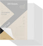 300 PCS 11x17 Inch Translucent Vellum Paper 63 Grams for Architecture Building Paint - Drafting Sheets Translucent White (Can't Print With Printer)