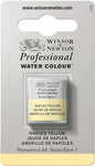 Winsor & Newton Professional Water Colour Paint, Half Pan, Naples Yellow