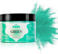 Mica Powder - 100g Mica Powder for Epoxy Resin - Metallic Color Pigment for Resin, Soap, Bath Bombs, Eye Shadow, Nails, DIY Crafting Projects etc. (Green)