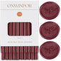 Crimson Wax Seal Sticks, ONWINPOR 20pcs Glue Gun Wax Sealing Sticks for Wax Seal Stamp, Dark Red Mini Sealing Wax Sticks Suit for 0.28''Glue Gun (Crimson Red)