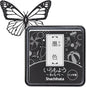 IROMOYO WARABE Stamp PAD, Small Traditional Japanese Ink Colour, Oil-Based Ink pad - Black