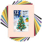 Mat Board Center, 8X10 Mix Color Mats for 5X7 Pictures - Acid Free, 4-Ply Thickness, White Core, Bevel Cut - for Artworks, Photos, Framing - Pack of 12