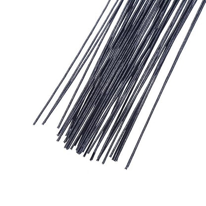 Decora 20 Gauge Black Floral Wire 16 inch,50/Package