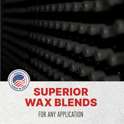 Blended Waxes, Inc. Bottle Sealing Wax Beads, Premium Pastille Wax Seal Beads For Wine, Beer, and Liquor Bottle Closure, Seals Between 25-30 Bottles, 1 lb, Gloss Black
