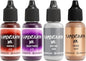 Alcohol Ink Set #3: Matched Color Combination of Alcohol Inks, 4 pcs. 0.51 fl oz (15 ml) Each