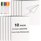 10 Pack Dry Erase Boards, Double-Sided Small White Board for Classroom Student, 9"x12" Portable Dry Erase Board Bulk, Mini Whiteboard for Teacher Classroom Supplies