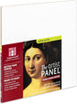 Ampersand Art Supply Wood Gesso Art Painting Panel: Canvas Texture, 3/8 Inch Depth, 10" x 10"