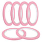 MECCANIXITY Masking Tape 0.2 Inch x 21 Yard Painter's Tape Pink Paint Tapes for DIY Crafts Arts Drawing Decoration Labeling Car Painting Artist Teachers, Pack of 6