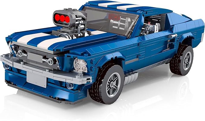 Creater Expert GT 1976 Building Blocks Toys - Compatible with Lego Car Adults Challenging, Advanced Collector's Car Model, Home and Office Display, Collectible Gift for Adults and Teens