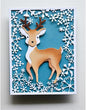 Mvchifay Cutting Dies Happy Birthday Metal Stencils Scrapbooking Tool DIY Emboss Paper Card Making (Snowflake Frame-11x14cm)