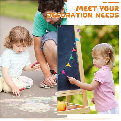 20 Pcs Sidewalk Chalks for Kids Non Toxic Jumbo Chalk for Party Gift Outdoor Art Classroom Play Painting (Red)
