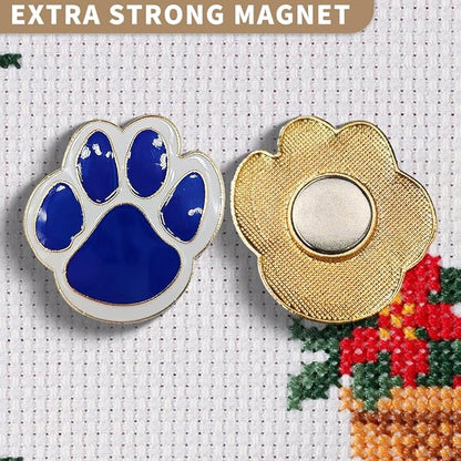 Needle Minder Magnet, Magnetic Needle Minder, Needle Minders Magnetic Cross Stitch Accessories, Magnetic Needle Holder, Life Tree, Butterfly, Cats, Owl, Heart (CatClaw)