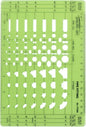 Pacific Arc Pipe Fitting Template Guide, with Pipe O.D., End Bell, Flange, and Fittings