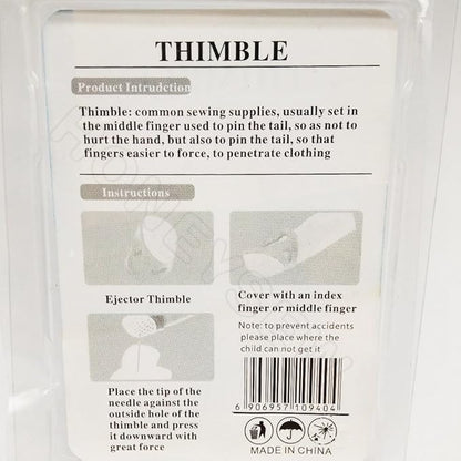 HONEYSEW Soft Comfort Thimble Two Size for Choose (Two Size/Set)
