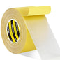 Double Sided Tape Heavy Duty Strong Wall Adhesive with Fiberglass Mesh, Super Sticky Resistente Easy Use Mounting Tape 2.2inX33FT