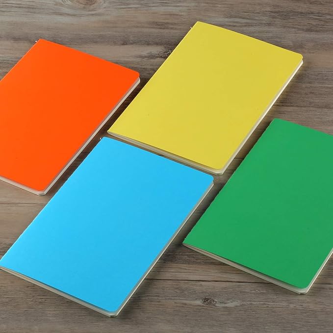 Large Colorful Dot Grid Notebook Journals Bulk with Thick Dotted Grid Paper, 60 Pages, 8.5x11 inch, Composition Diary Subject Notebooks Planner for Traveler Student Office, Journal Set, 12 Pack