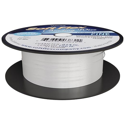 Soft Flex 21 Strand Beading Wire - Fine 0.14 Diameter - 100 Feet Design Wire