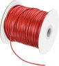 MECCANIXITY Waxed Cord 3mm Waxed Polyester Cord 44 Yard Wax String for Bracelet Making, Necklaces, Beading, Jewelry Making and DIY Crafts(Red)