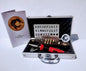 TRUArt Wood and Leather Pyrography Pen Set - Best Woodburning and Leather Crafts Burner Tool Kit - 35 Different Tips - Dual Power Mode - 30W and 15W, Gourd (Aluminum Case)