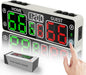 YZ Upgraded Digital Scoreboard with Timer, Mini Magnetic Electronic Scoreboard, LED Portable Scoreboard Basketball, Cornhole Score Keeper for Indoor&Outdoor Games
