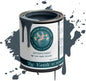 Daydream Apothecary Premium Chalk Style Paint for Furniture, Home Décor, Wood, DIY Interior Projects, Quick Dry, No Prep or Prime Needed, Matte Slate Grey - 16oz