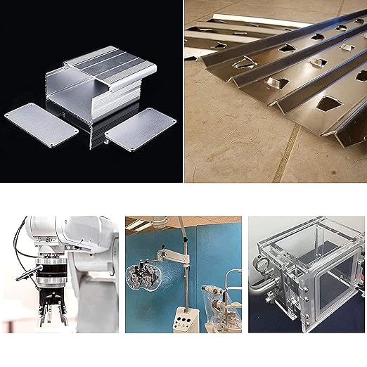 5052 H32 Aluminum Sheet Metal 12 x 12 x 1/8 (0.125”) Inch Flat Plain Aluminum Plate Covered with Protective Film, Rectangle 3MM Aluminum Metal Plate for Crafting, Industry