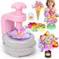 Arts and Crafts for Kids Girls Ages 4-8 6-8 8-12 Fabric Flower Bouquets Toys Creative DIY Craft Kits for Kids Toddlers Preschool Learning Activities Birthday Gifts for 4 5 6 7 8 9 10 Year Old Girls