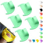 2mm-6mm Seam Guide for Hand Sewing Edge Lockranding Tool 5 PCS Set for Leather/Fabric/Craft Sew, Green