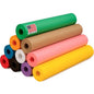 18" x 1200" (100 ft) Pack of 10 Rolls USA-Made Multi-Color Kraft Paper Rolls, 45 lbs/66 GSM – Colored Kraft Paper for Packing, Crafts, DIY Projects, Gift Wrapping – Non-Toxic, Safe for Kids