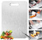 Titanium Cutting Board - 1 pack Titanium Cutting Boards for Kitchen,Double Sided Titanium Cutting Mat（7.67 * 11.81in）