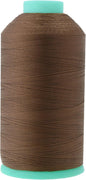 Mandala Crafts Bonded Nylon Thread Coyote Brown Heavy Duty Sewing Threads - 2843 YDs Size 46 210D T45 Tex 45 Thread for Leather Jeans Weaving Outdoor Marine Upholstery Threads
