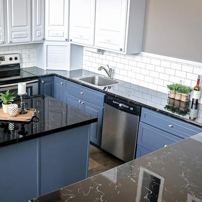 Giani Marble Easy Epoxy Countertop Paint Kit (Belgotta Black)