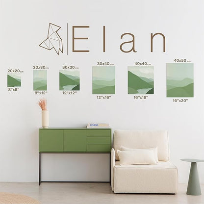 Elan Stretched Canvases 15.7x19.7, 6-Pack Canvases for Painting Painting Canvas Bulk, Stretched Canvas for Adults Blank Canvas for Painting, Painting Canvases, Paint Canvases for Painting, Art Canvas