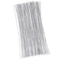 Juvale 300 Pieces White Floral Wire Stems - 22 Gauge, 16 in Length - Flower Wire for Crafts