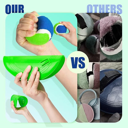 EVERICH Upgraded Toss and Catch Ball Game Set - Indoor and Outdoor Games for Kids 3-12, Beach Sand Pool Water Toy Includes 4 Paddles 4 Sticky Balls, Great Birthday Easter Gifts for Boys Girls