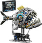 Mechanical Piranha Building Sets, Ocean Animal Collection Toy, Multi-Jointed Movement with Ice Blue Accents, Adults Home or Office Decor, STEM Building Gift for Teens Boys and Girls 12+（1085 PCS)