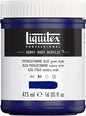 Liquitex Professional Heavy Body Acrylic Paint, 16-oz (473ml) Pot, Phthalocyanine Blue (Green Shade)