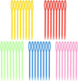 300 Piece Plastic Sewing Needle Set - Big Eye Safety Yarn & Crafting Needles - 3.54" Long - Ideal for Kids' Crochet, Darning & Handmade Projects - Random Color