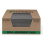 FlashDry - Universal Spill Absorbent Pads (100 Pads per Container) | 17.5” x 13.5” x 2mm Oil and All Purpose Premium Liquid Pads Packed in a Convenient Sturdy Dispensing Box (1)