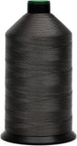 Extra Strong Bonded Nylon Thread #69 Tex70 – 16 OZ, 6000yds, Versatile Stitching Solution for Leather, Upholstery, Canvas Repair and More (Dark Gray)