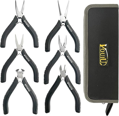 6-Piece Mini Pliers Set