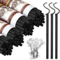 Gueevin 100 Pcs Willow Charcoal Sticks, Willow Charcoal, Artists, Beginners, Students, Perfect for Sketching, Drawing, Shading, and Fine Art Christmas Gifts for Art (5-7mm)