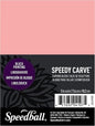 Speedball 4107 Speedy-Carve Block – Soft, Easy Carve Surface – 3 x 4 Inches, Pink