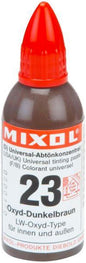 Mixol Universal Tints, Oxide Dark Brown, #23, 20 Ml