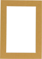 8x10 Mat Bevel Cut for 5x8 Photos - Acid Free Rattan Beige Precut Matboard - For Pictures, Photos, Framing - 4-ply Thickness
